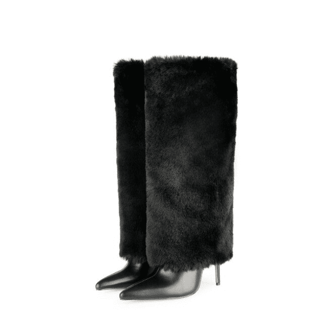 Winter Fur Knee High Boots | Fashionsarah.com