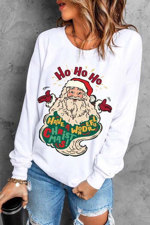 Santa Christmas Women Sweatshirt | Fashionsarah.com