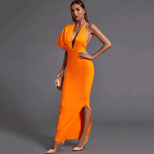 Load image into Gallery viewer, Orange Empire Maxi Dress | Fashionsarah.com