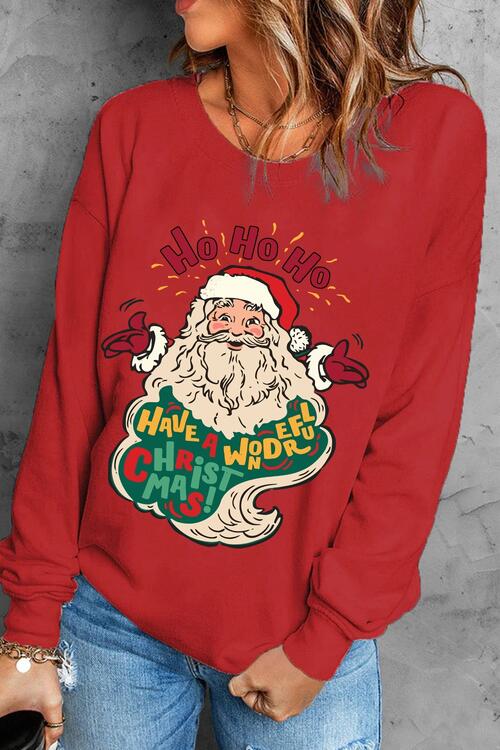 Santa Christmas Women Sweatshirt | Fashionsarah.com