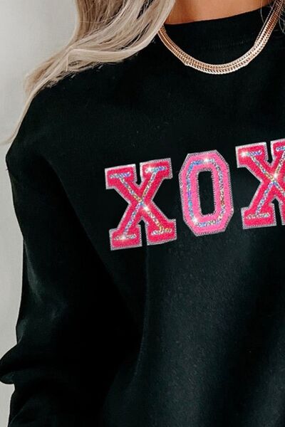 XOXO Merry Christmas Women Sweatshirt | Fashionsarah.com