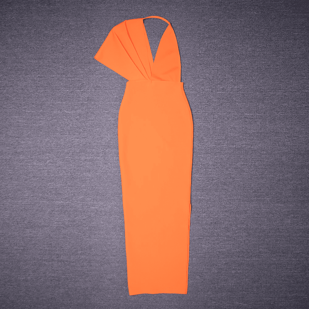 Orange Empire Maxi Dress 