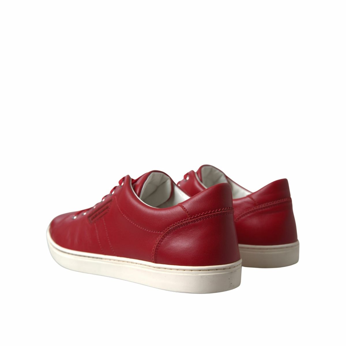 Dolce & Gabbana Red Portofino Men Sneakers | Fashionsarah.com