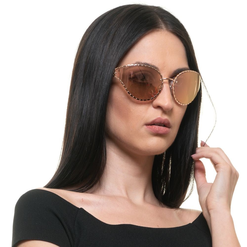 Fashionsarah.com Fashionsarah.com Roberto Cavalli Rose Gold Women Sunglasses