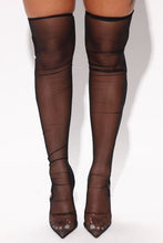 Load image into Gallery viewer, Fashion Runway Mesh Hollow Over-the-Knee Boot | Fashionsarah.com
