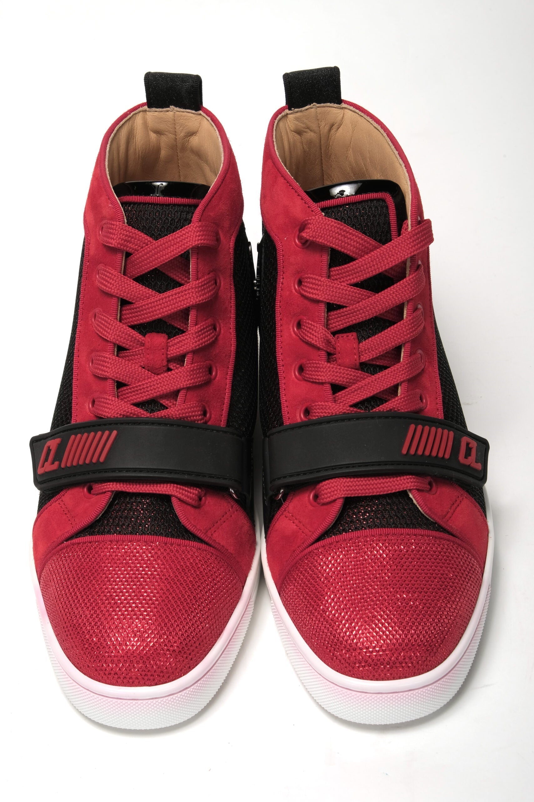 Christian Louboutin Black/Loubi Men Sneakers | Fashionsarah.com