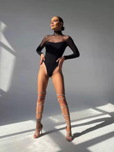 Load image into Gallery viewer, See Through Mesh Bodysuits Fashion - Fashionsarah.com