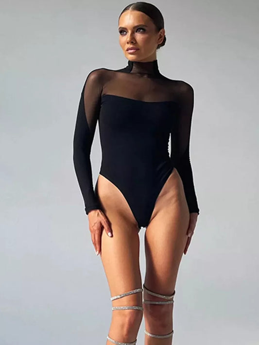 Fashionsarah.com See Through Mesh Bodysuits