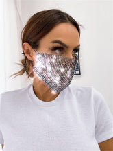 Load image into Gallery viewer, Unisex Rhinestone Facemasks - Fashionsarah.com