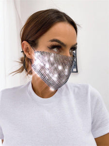 Unisex Rhinestone Facemasks - Fashionsarah.com