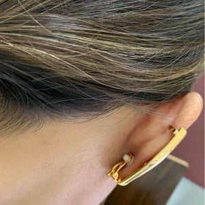 Earlobe Ear Cuff Clip On Earrings - Fashionsarah.com