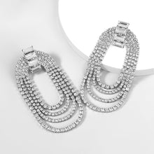 Load image into Gallery viewer, Multi-layer Long Tassel Earrings - Fashionsarah.com
