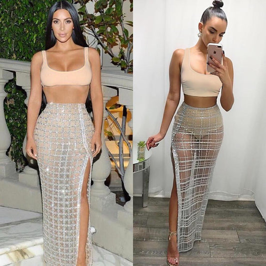 Kim's Bodycon Mesh Dress! | Fashionsarah.com