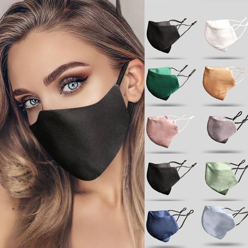 Satin Face Masks | Fashionsarah.com