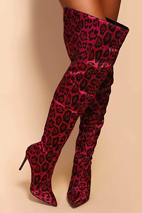 Luxury Red leopard Design | Fashionsarah.com