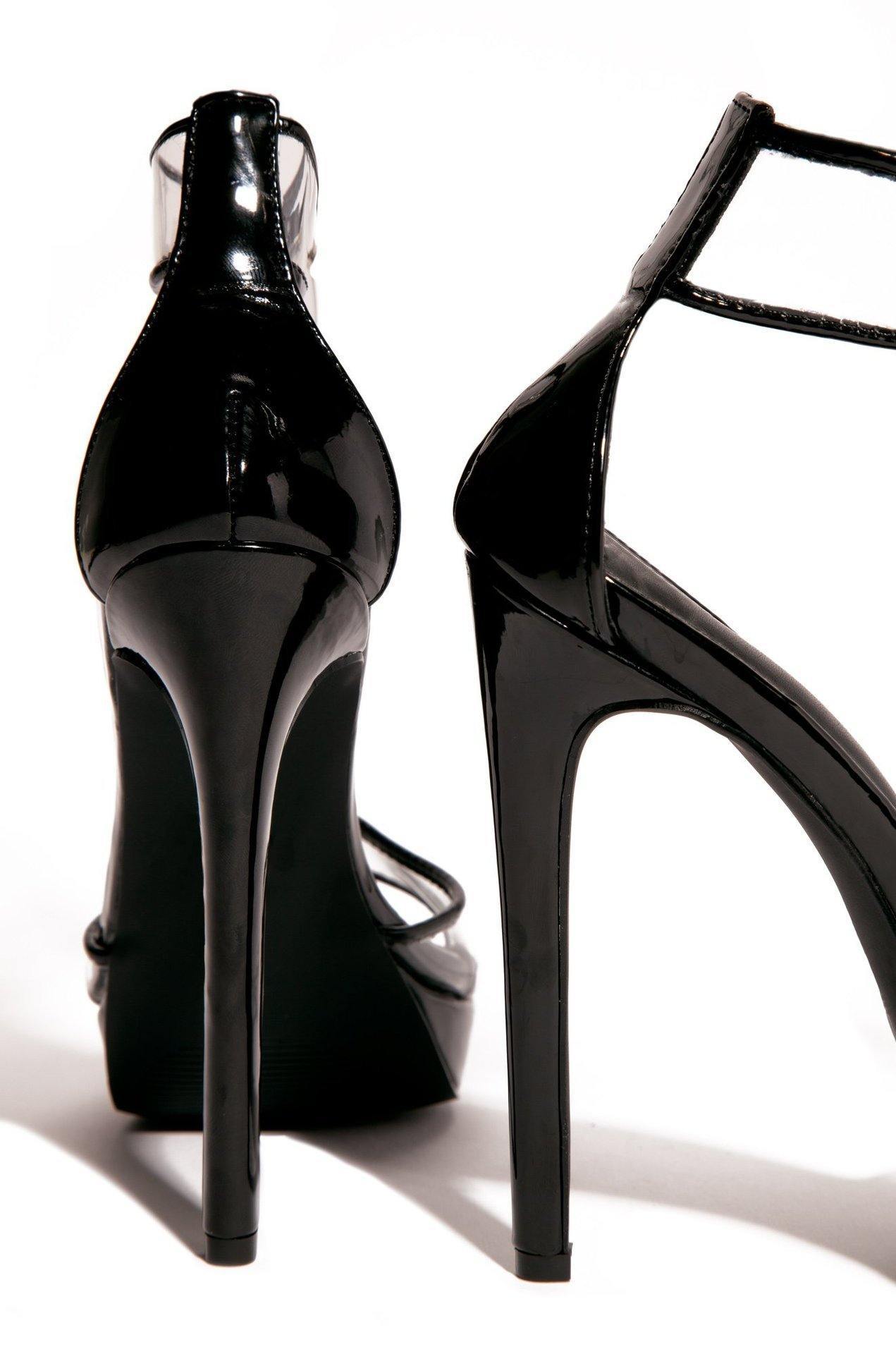 Cross-tied lace-up heels | Fashionsarah.com