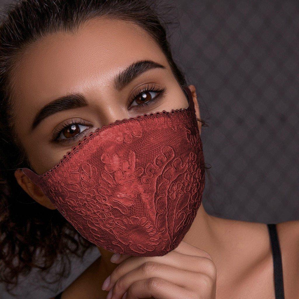 Fashionsarah.com Floral Lace Mask