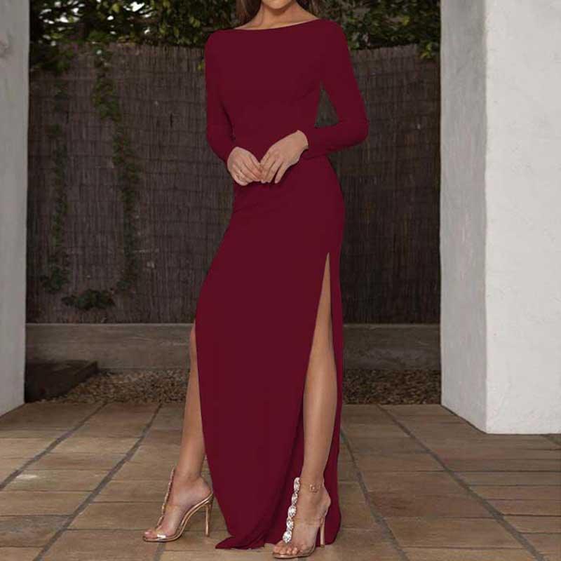 High Split Backless Dresses | Fashionsarah.com