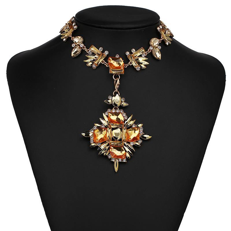 Fashionsarah.com Crystal Choker Necklace