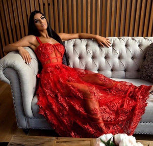 Lace Catwalk Dress - Fashionsarah.com