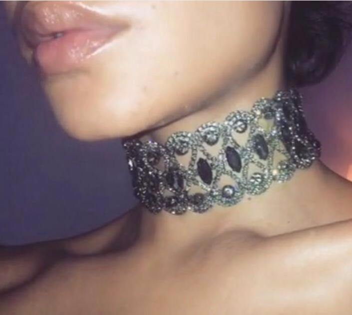 Fashionsarah.com Crystal Bib Necklace