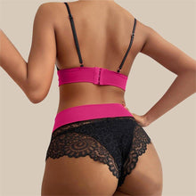 Load image into Gallery viewer, Bowknot Lace Lingerie Set - Fashionsarah.com