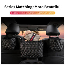 Load image into Gallery viewer, Leather Storage Organizer, Barrier of Backseat | Fashionsarah.com