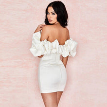 Load image into Gallery viewer, Ruffle Strapless Dress - Fashionsarah.com