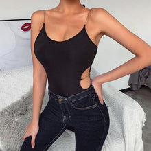 Load image into Gallery viewer, Black Hollow Bodysuit - Fashionsarah.com