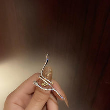Load image into Gallery viewer, Cool Snake Crystal Ring - Fashionsarah.com
