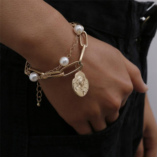 Fashionsarah.com Pearl Charming Bracelets