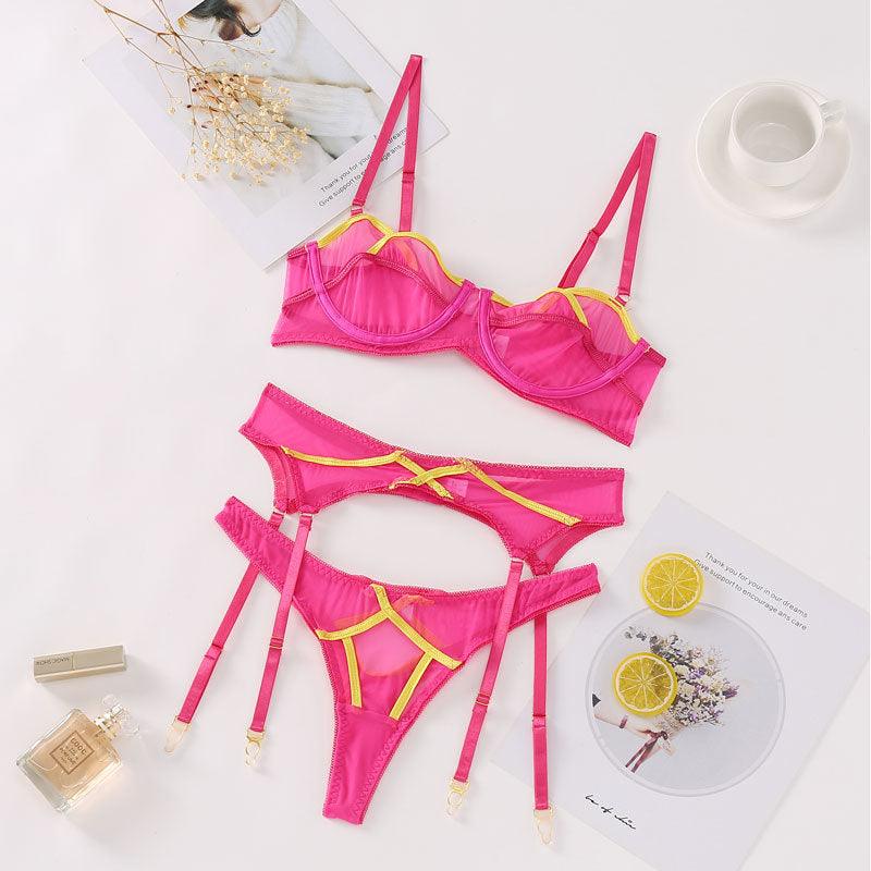 Fashionsarah.com Seamless Pink 3 Piece Set