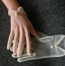 Load image into Gallery viewer, Elegant Pearl Gloves - Fashionsarah.com