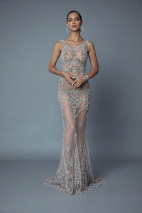 Sequins Open Back Prom Dress - Fashionsarah.com