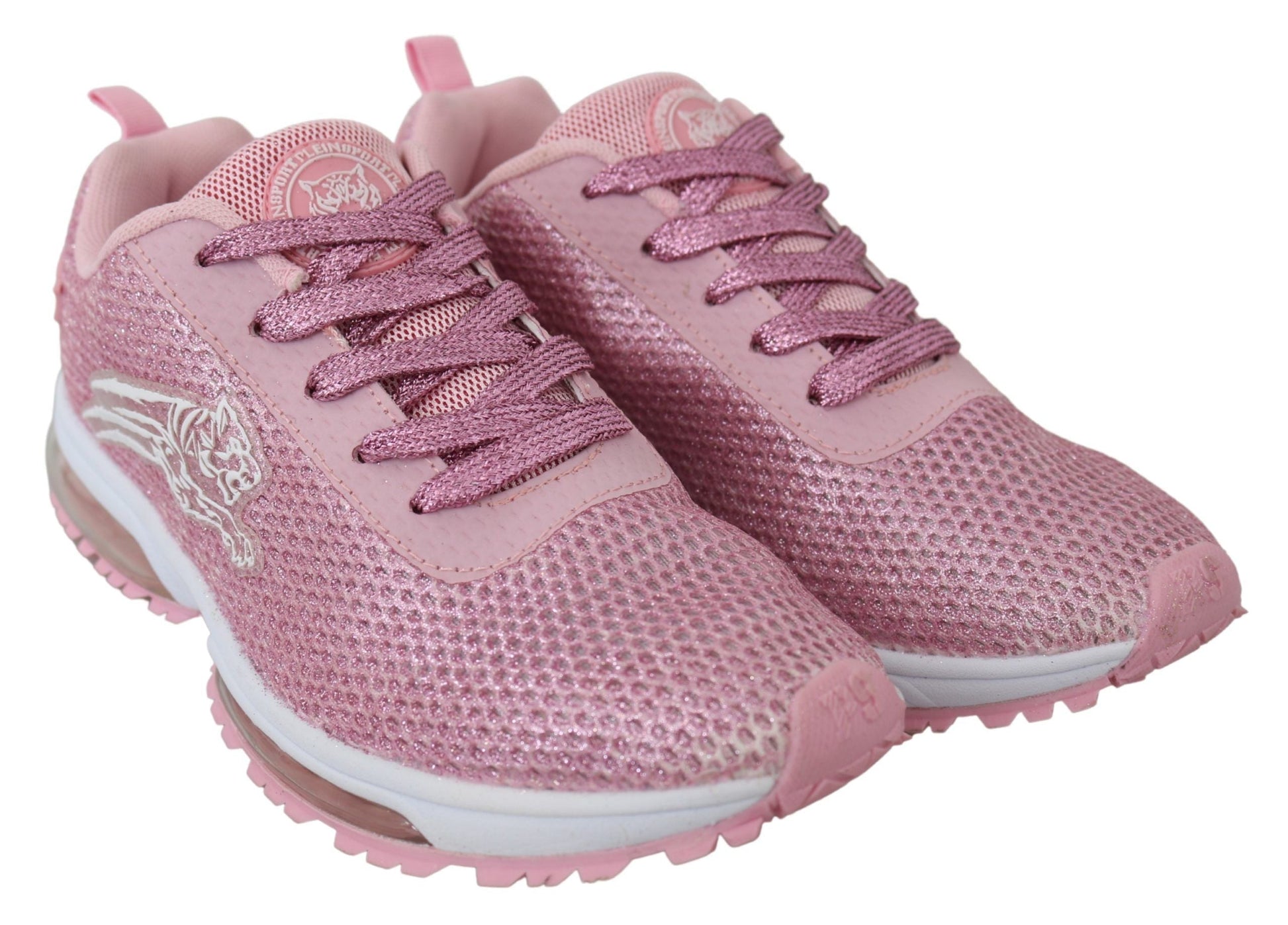 Fashionsarah.com Fashionsarah.com Plein Sport Pink Blush Polyester Gretel Sneakers Shoes