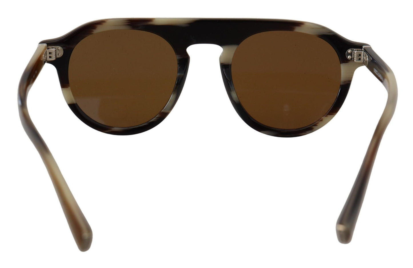 Dolce & Gabbana Brown Tortoise Oval Full Rim Eyewear DG4306 Sunglasses | Fashionsarah.com