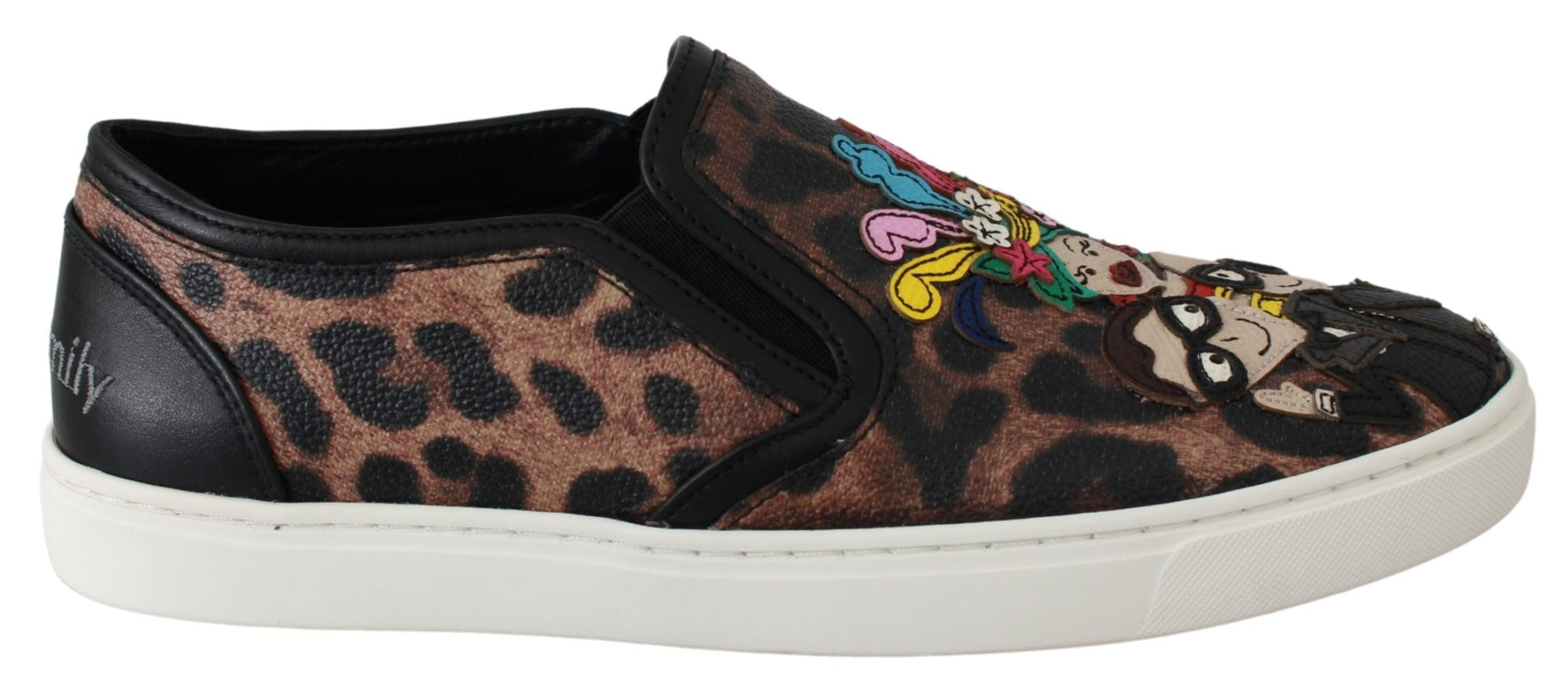 Fashionsarah.com Fashionsarah.com Dolce & Gabbana Leather Leopard #dgfamily Loafers Shoes