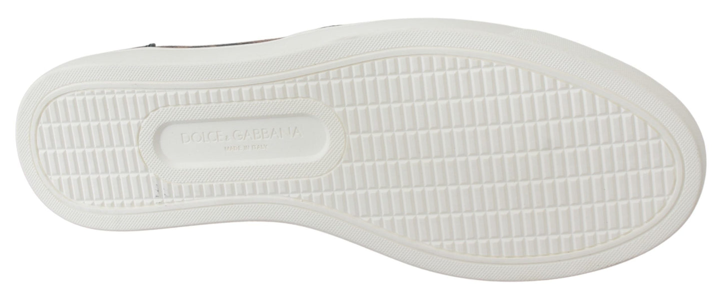 Fashionsarah.com Fashionsarah.com Dolce & Gabbana Leather Leopard #dgfamily Loafers Shoes