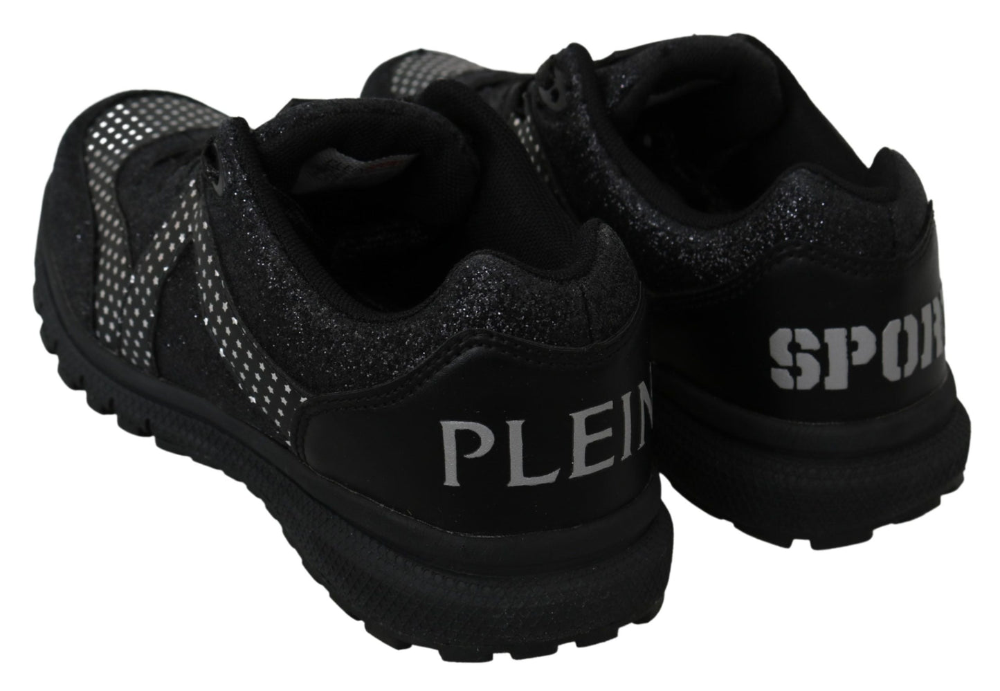 Fashionsarah.com Fashionsarah.com Philipp Plein Black Running Jasmines Sneakers Shoes