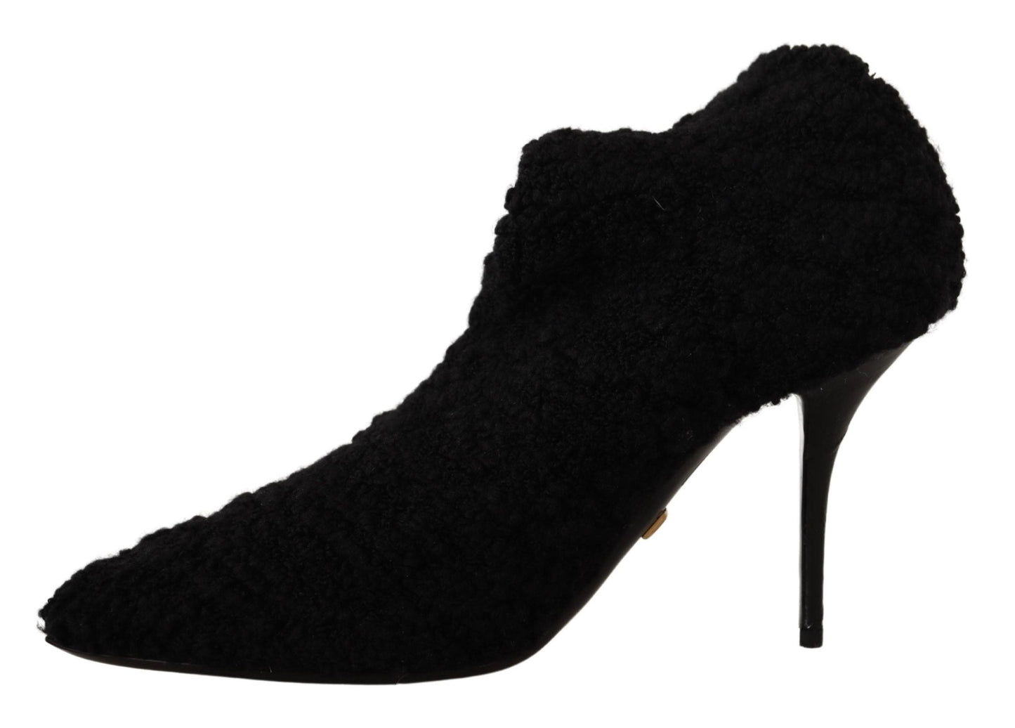 Fashionsarah.com Fashionsarah.com Dolce & Gabbana Black Stiletto Heels Mid Calf Women Boots