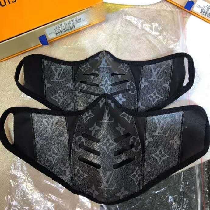 4 LAYERS FULL SUBLIMATION FACEMASK - HO9 - LOUIS VUITTON (BROWN)