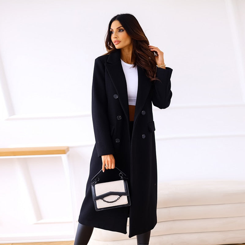 Women Long Style Overcoats | Fashionsarah.com