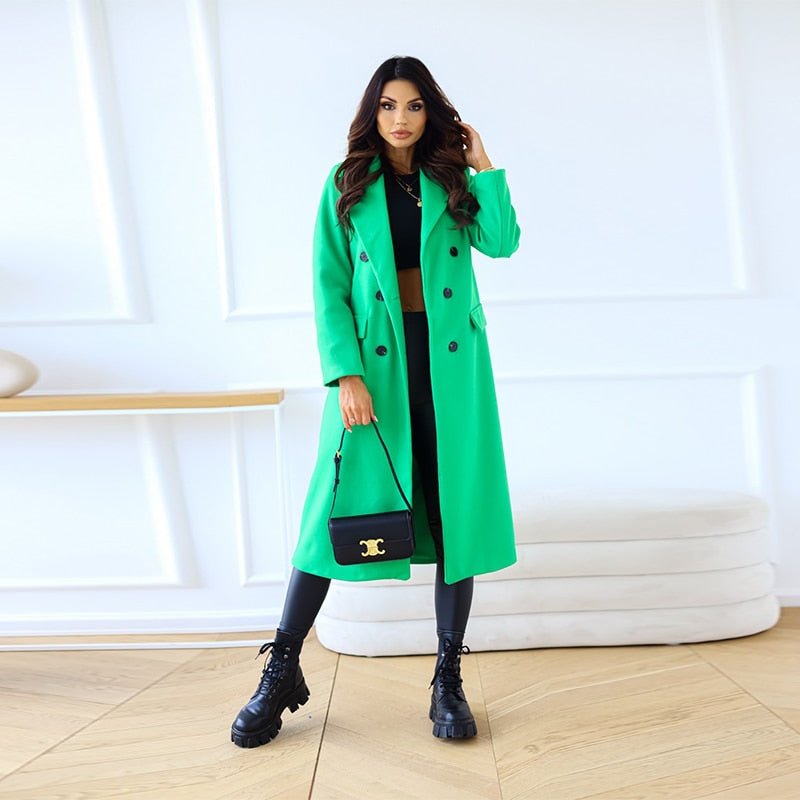 Women Long Style Overcoats | Fashionsarah.com