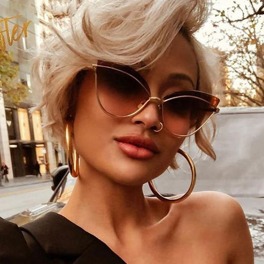 Sexy Luxury Cat Eye Sunglasses. | Fashionsarah.com