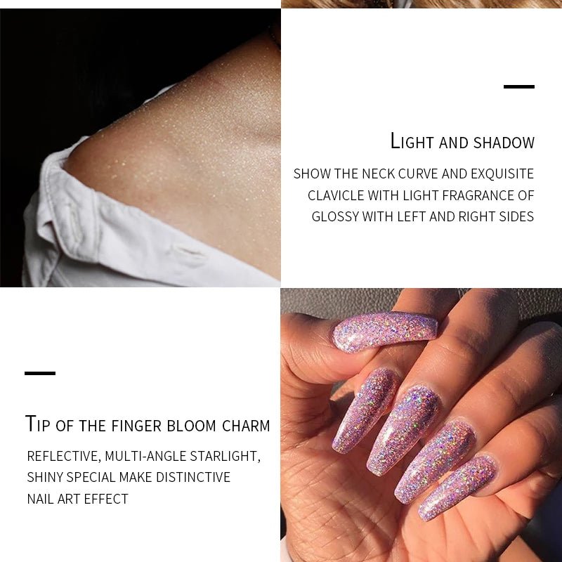 Diamond Eyeshadow / Lipstick / Nail Bloom Charm | Fashionsarah.com