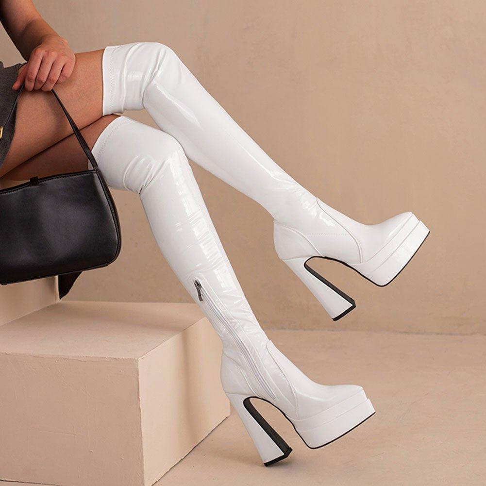 Fashionsarah.com Luxury Platform Chunky Heel