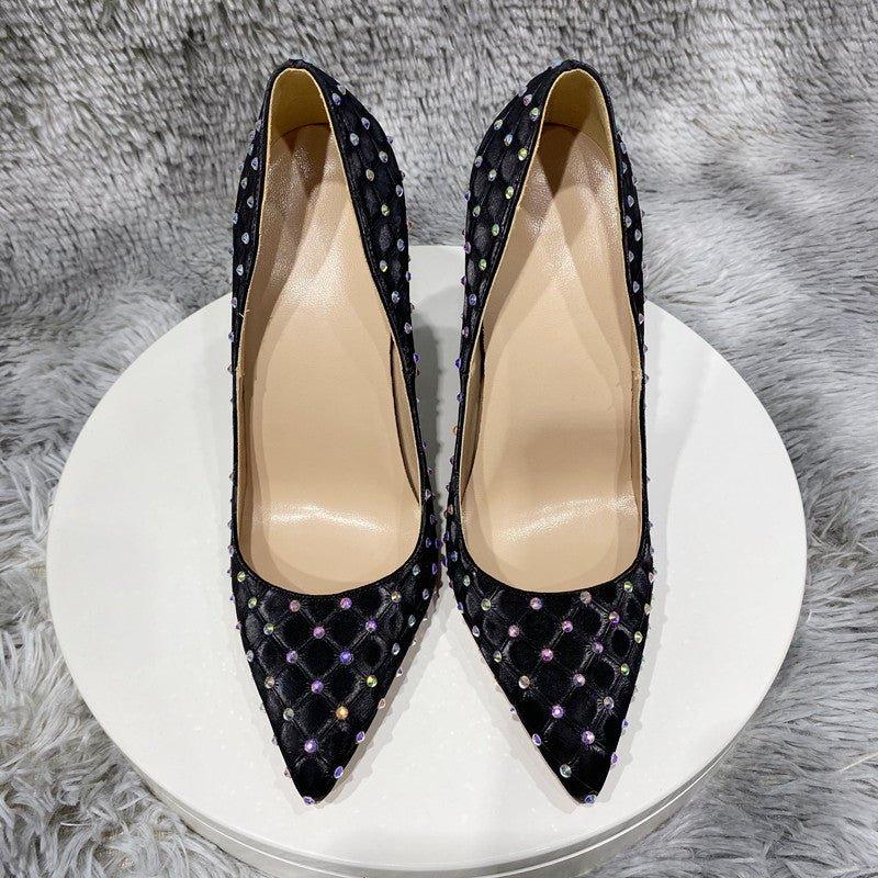 Fashionsarah.com Rhinestones Stiletto Heels