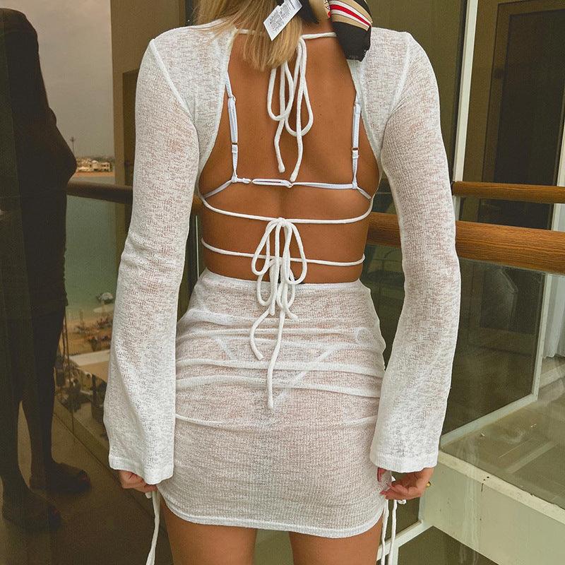 Bandage Bikini Cover Up | Fashionsarah.com