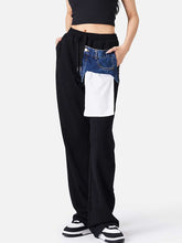 Load image into Gallery viewer, Sport Pants with Denim Pocket | Fashionsarah.com