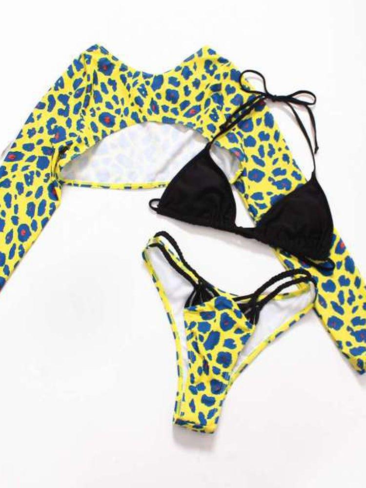 Fashionsarah.com Leopard Beach Resort Bikini